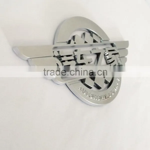 Customized Decorative 3D ABS Plastic Auto Emblem Badge Chrome Famous Car Logo photo-2