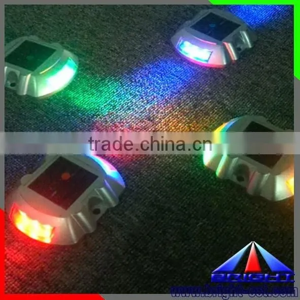 Red Green Blue LED Solar Dock Lights,aluminum LED Solar Dock Lights photo-5