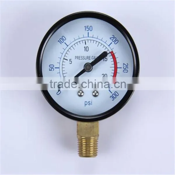 Durable Light Weight Easy To Read Clear Terex Spare Parts Oil Pressure Gauge