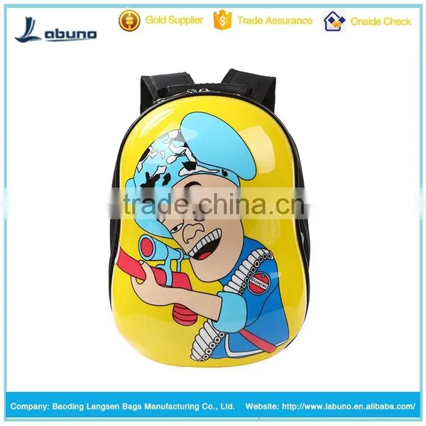baldheaded stronger ABS+PC backpack latest school bag for children