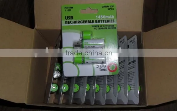 Ni-mh Battery / Usb ni mh Battery 1450mah
