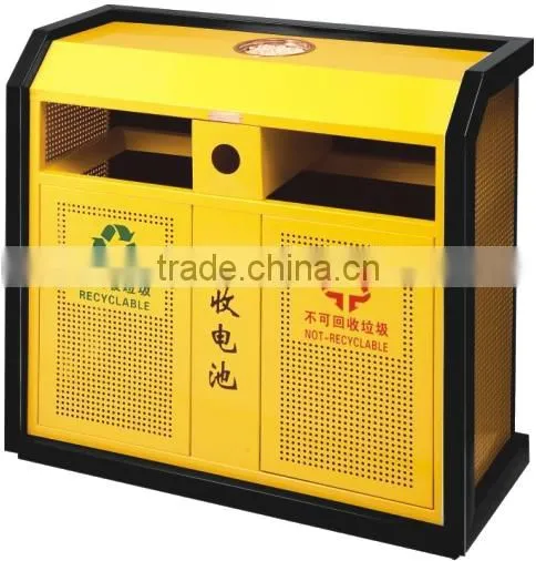 Max-HK12 Special Design Black Outdoor Waste Bin photo-4