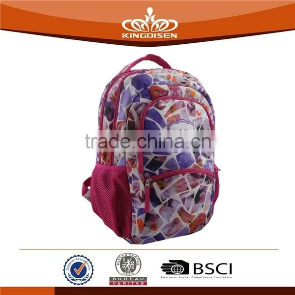 School Blue Jean Backpack Outdoor