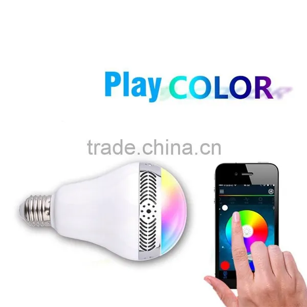 Music Bluetooth Stereo Surround LED Light Speaker