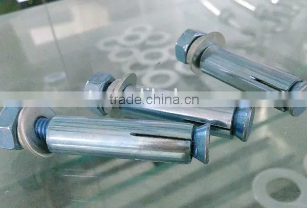 Hebei Saite Fasteners, Anchor Factory Manufacture Price , Wedge Anchor, Drop in Anchor, Sleeve Anchor, Eye&Hook Anchor. M8x130 photo-2