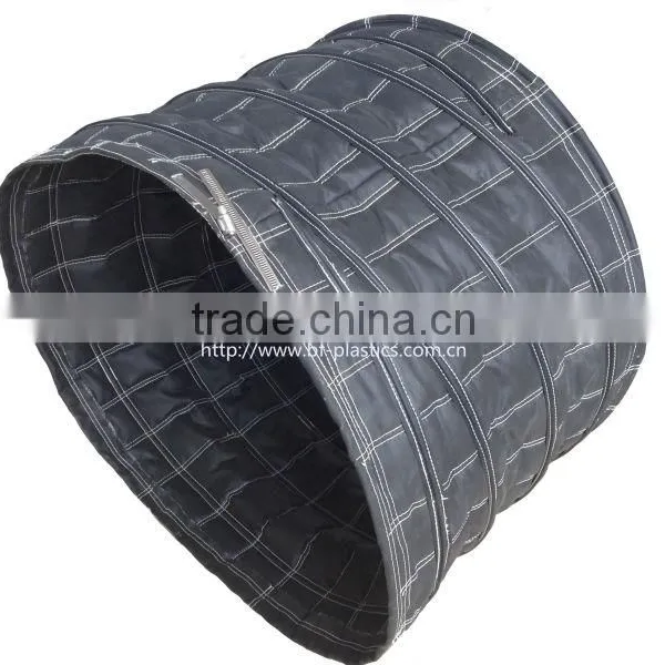 30inch Black Fiber Glass High Temperature Heating Ventilation Air Duct photo-2