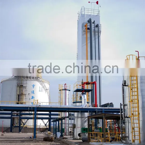 LNG Plant High Efficiency Low Power Consumption (150 Thousands Nm3/d )