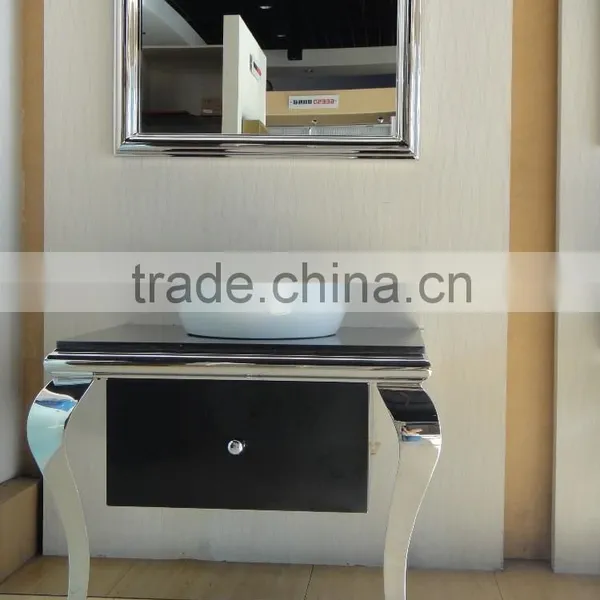High Quality Metal Vanity Bathroom With Mirror Y6001 photo-3