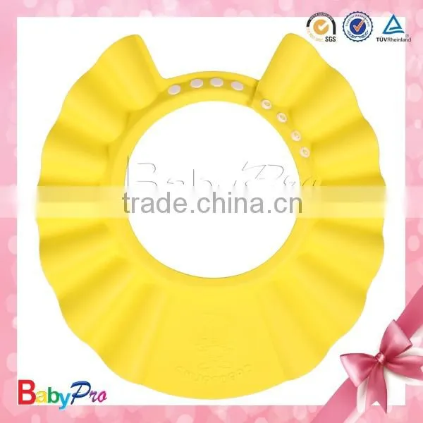 2015 New Product Zhejiang China Manufacturer Hair Products Infant Protective Hat Colorful Baby Shower Cap photo-3
