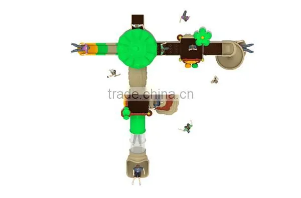 Plastic Slide for Kids Play Equipment photo-4