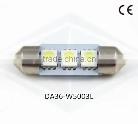 High Quality Super Bright Auto Car Led for Festoon Light 5050smd 3pcs photo-3