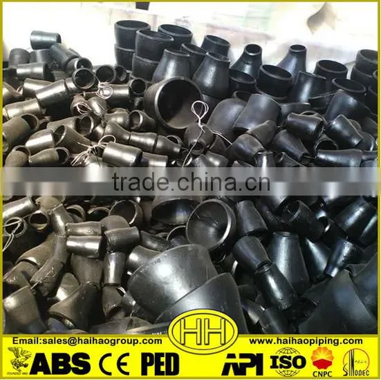 China Manufacture Best Price ASTM A234 WPB Carbon Steel Concentric Reducer Pipe Fittings photo-6