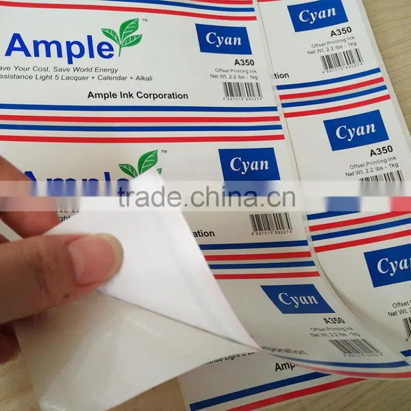 2016 Wholesale High Quality Die Cut Sticker Printing in Sheet or Roll