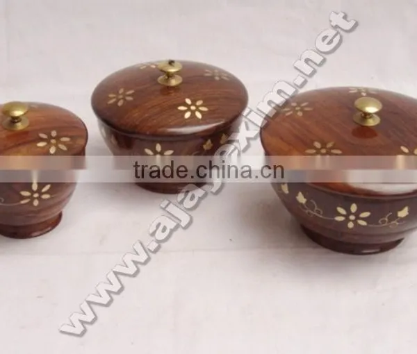 Wooden Serving Bowls