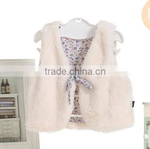 Children's Fur Vests, Baby Cute Vest Comfortable Vest photo-3