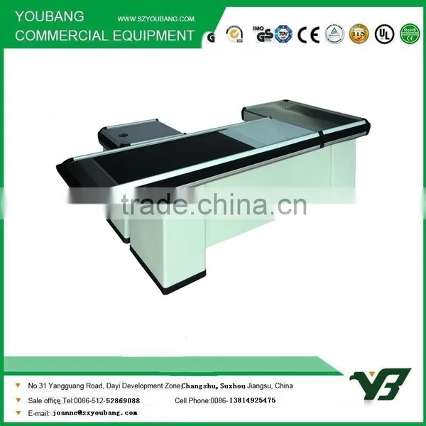 Supermarket Checkout Counter With Belt photo-2