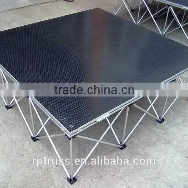 RP 4ftx8ft Portable Smart Stage , 18mm Thickness Stage Deck,carpet Surface photo-4