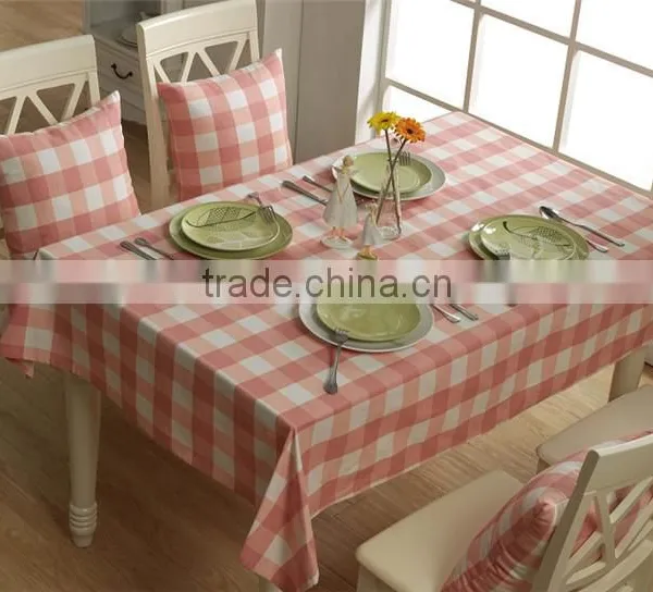 Plaid Tablecloth/Check Tablecloth/ Polyester Tablecolth photo-6