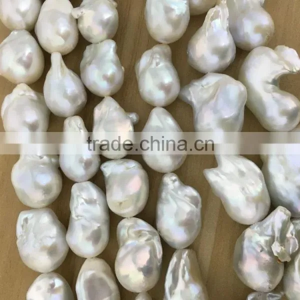 Freshwater Baroque 16-18mm White photo-2