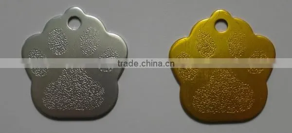 Engravable Paw Print Tags Mix and Match for Quantity Discounts