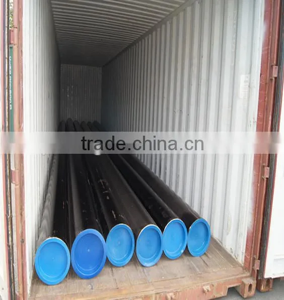 DIN St37 Seamless Carbon Beveled Steel Pipe photo-3