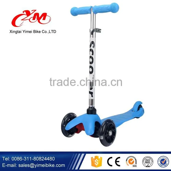 2016 Hot Sell Pedal Mini Cheap Kick Scooter / 2 Wheel Hand Brake Kids Kick Scooter / Four Wheels Kick Scooter for Child photo-4