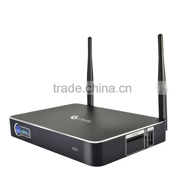2016 ! Quad-Core WiFi Kodi 1080P Smart Set TV Box Android 4.4 Kitkat Multi-language Smart TV Box photo-3