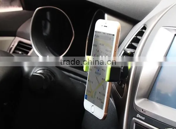 New Arrival Luxury Rotation Air Car Vent Mobile Phone Holder For Apple IPhone 6 photo-5