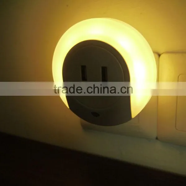 2 Port USB LED Night Light LED Emergency Lamp With Light Sensor and Dual USB Wall Plate Charger Wall Light For Rooms Office photo-4
