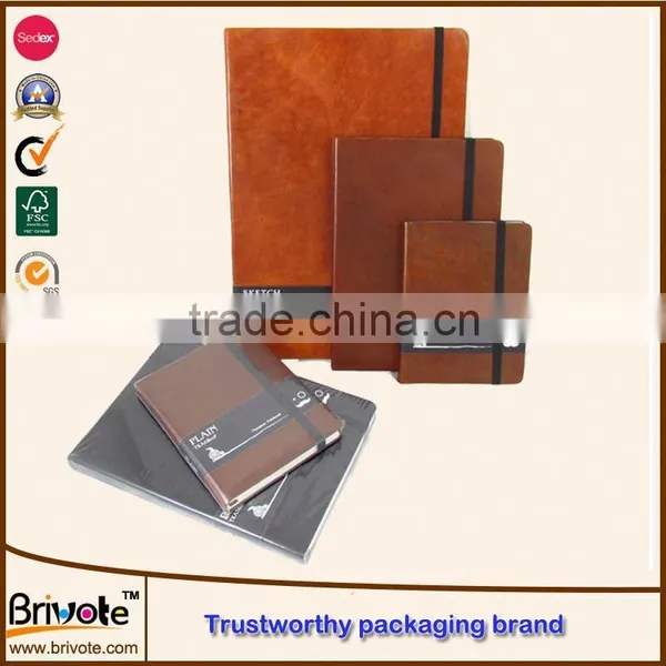 Soft pu Journal With Horizontal Elastic Band photo-3