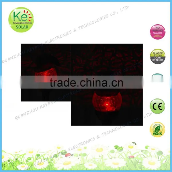 Glass Ball With Polyresin Animal Head Solar Garden Path Light photo-2