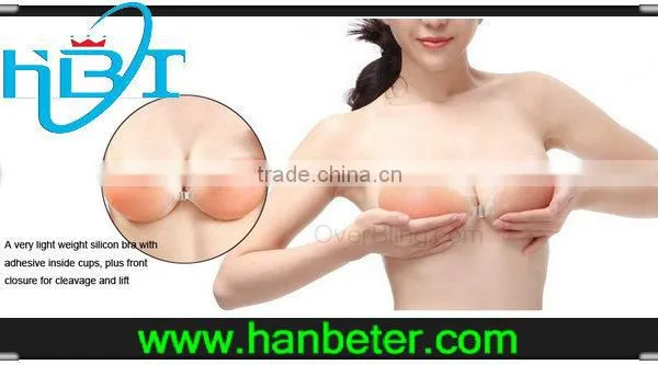 Eco-friendly,Odorless,Silicone Adult Sexy Photoes Bra With A,B,C and D Size for Choosing