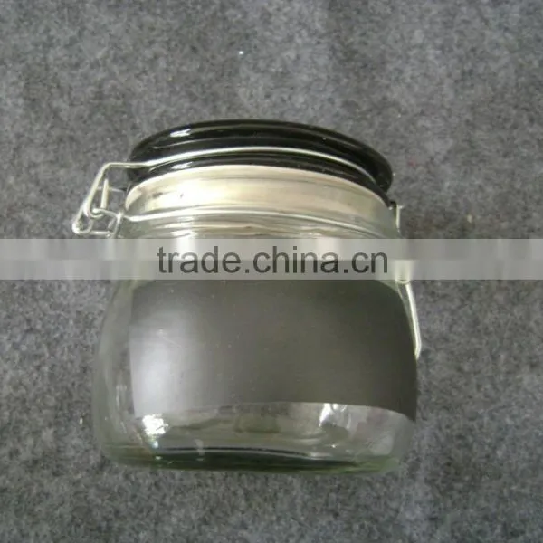 Airtight Glass Candy Jars With Glass Lid photo-4
