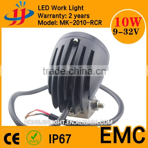 Super Bright Spot/flood Ip67 Led Headlight 12 Volt Motorcycles 10w 2inch Motorbike Led Work Light Quality Choice photo-5