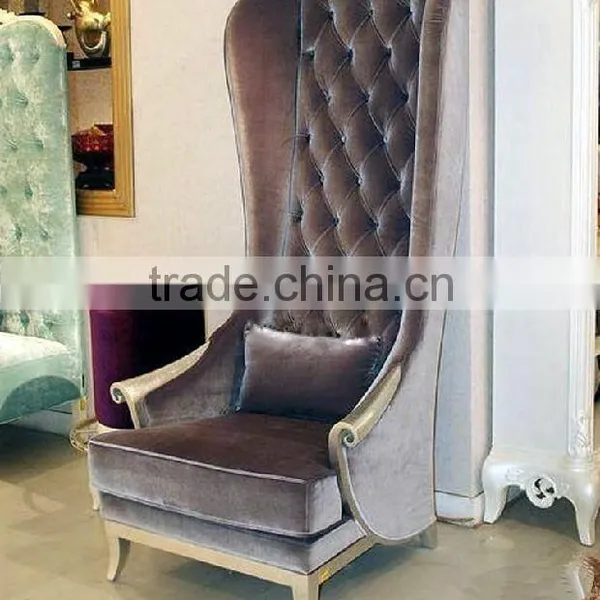 Modern Wooden High Back Pedicure Chair,hotel Chair,leisure Chair photo-4