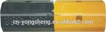 Yellow & Black Rubber Car Stoppers
