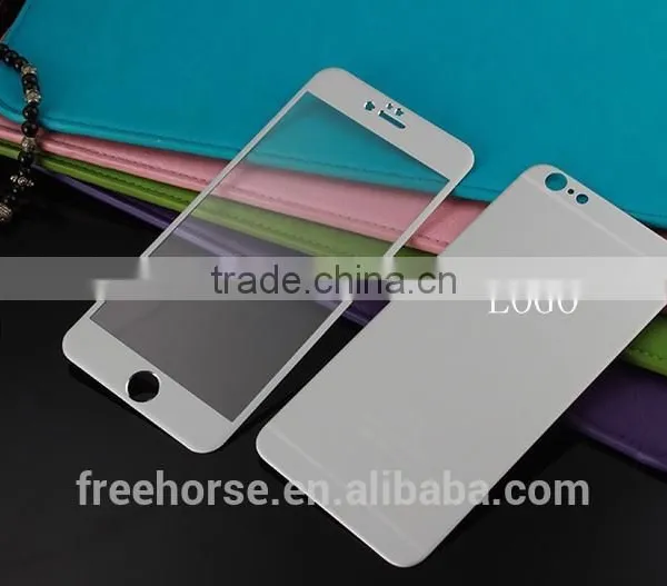 3D Full Cover Titanium Alloy Color Tempered Glass Screen Protector For IPhone 6 6plus photo-3