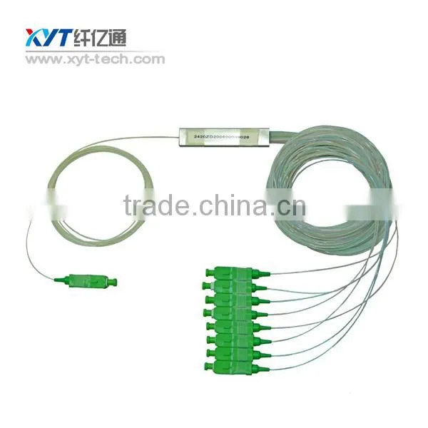 1x8 PLC Splitter in Steel Tube With sc Apc Connector photo-3