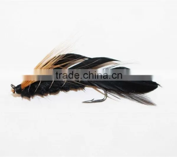 Assorted Big Hook Trout Fishing Lures Deceiver Trout Flies Fly Fishing Lures