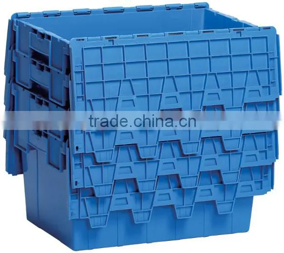 Stackable Plastic Moving Boxes photo-5