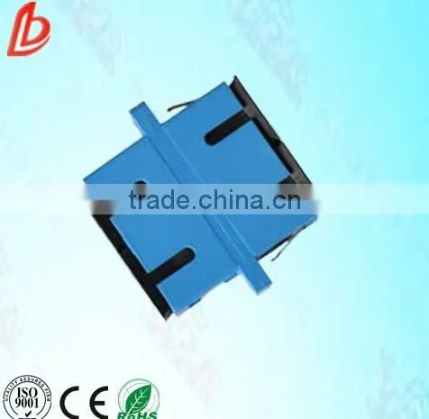 Fibre Optical Zirconia or Plastic Ceramic Ferrule SC Fiber Optic Adaptors photo-2