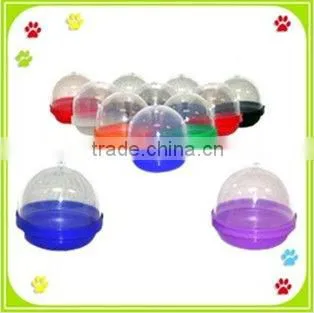 Plastic empty capsule for promotion
