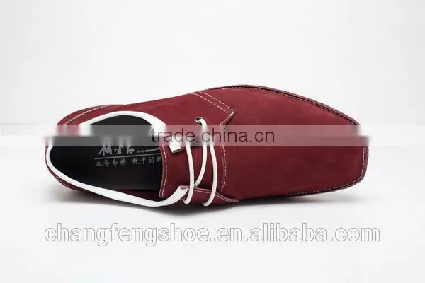 2015 F.W. Collection Ballet Toe Men Casual Shoes Fashion Men Leisure Shoes Nubuck Leather High Quality Men Shoes photo-3