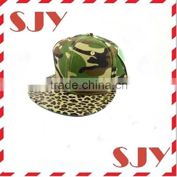Blank Leopard Fashion Green Camo Snapback Vintage Hats Caps photo-3