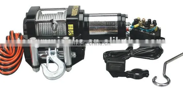 Torin 12volt 0.9HP Electric Winch 2000lbs for ATV Boats and Snow Mobiles photo-2
