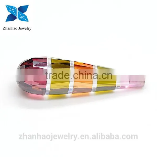 Zhanhao Jewelry Multi-color Synthetic Cubic Zirconia /korean Cubic Zirconia Jewelry