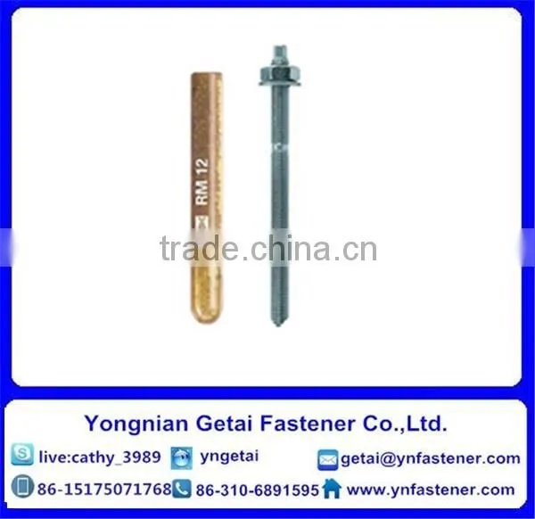 Chemical Anchor, Electro Galvanized Wedge Anchor, Color-zinc Plated Wedge Anchor With Good Quality photo-2