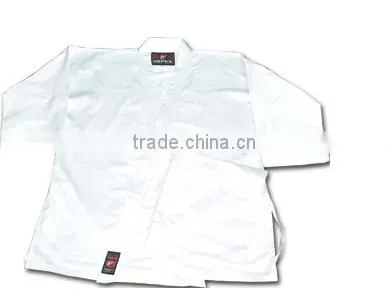 Karate Uniform White PC (65% Polyester 35% Cotton)