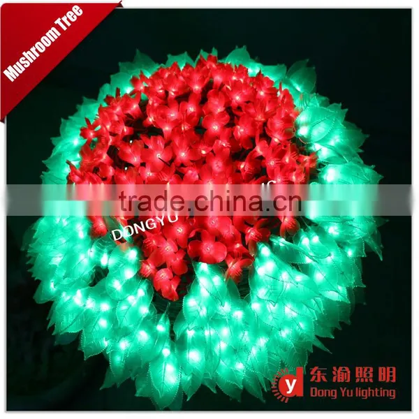 Led Simulation Bonsai Tree Mushroom Tree Cherry Blossom Tree photo-2