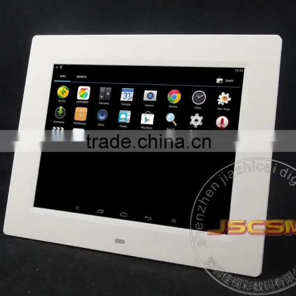 New Products 8inch Android Digital Photo Frame Media Player With Wifi Android 4.4 System Support Google Stores photo-3